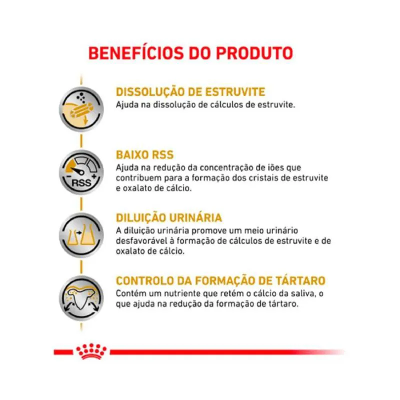 Ração Royal Canin Veterinary Urinary S/O Small Dog para Cães Adultos de Porte Pequeno 7,5Kg