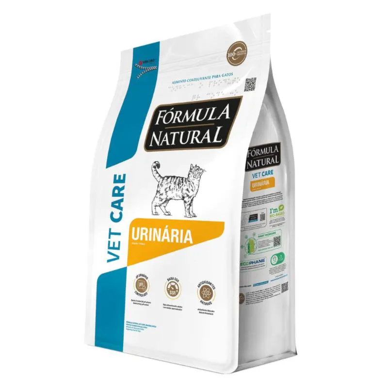 Ração Fórmula Natural Vet Care Urinário para Gatos 1,5 Kg