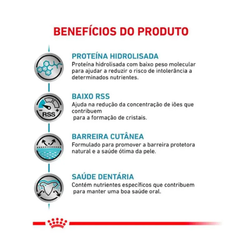 Ração Royal Canin Dieta Veterinária Hipoalergênica Small Dog para Cães Adultos de Pequeno Porte 7,5Kg