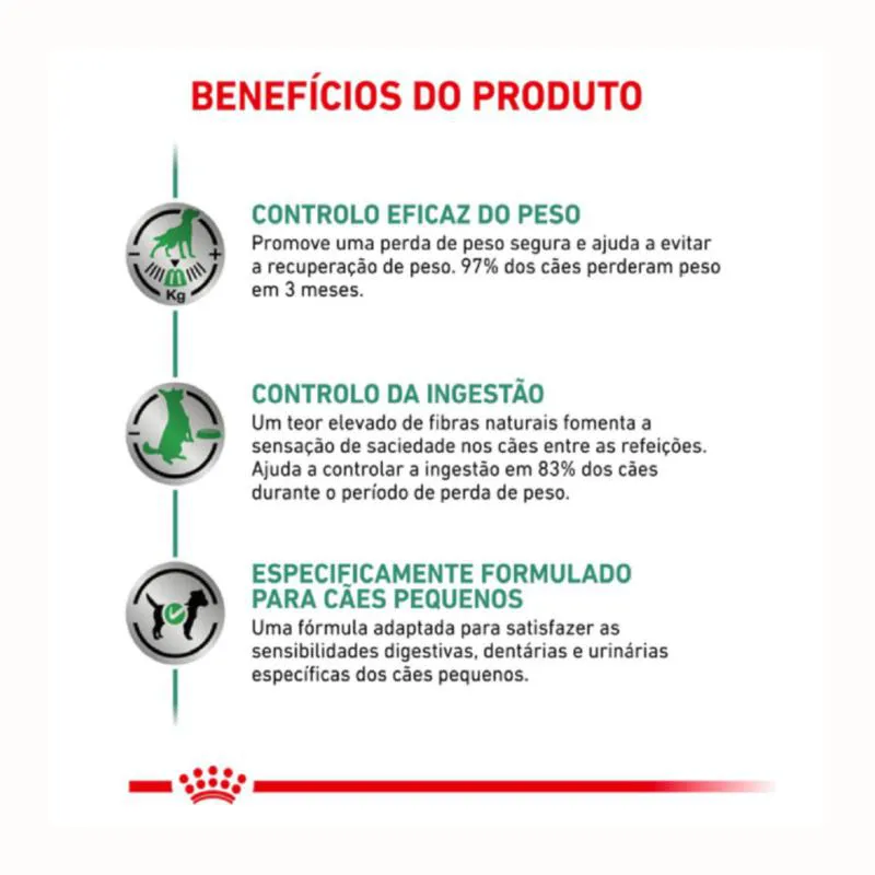 Ração Royal Canin Dieta Veterinária Satiety Small Dog para Cães Adultos de Pequeno Porte 1,5 Kg