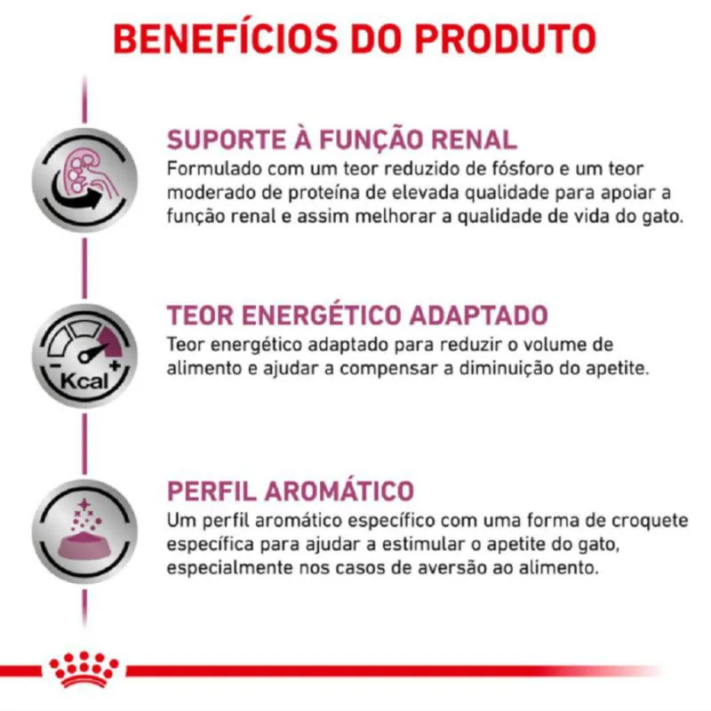 Ração Royal Canin Dieta Veterinária Renal Special para Gatos com Doenças Renais 1,5Kg