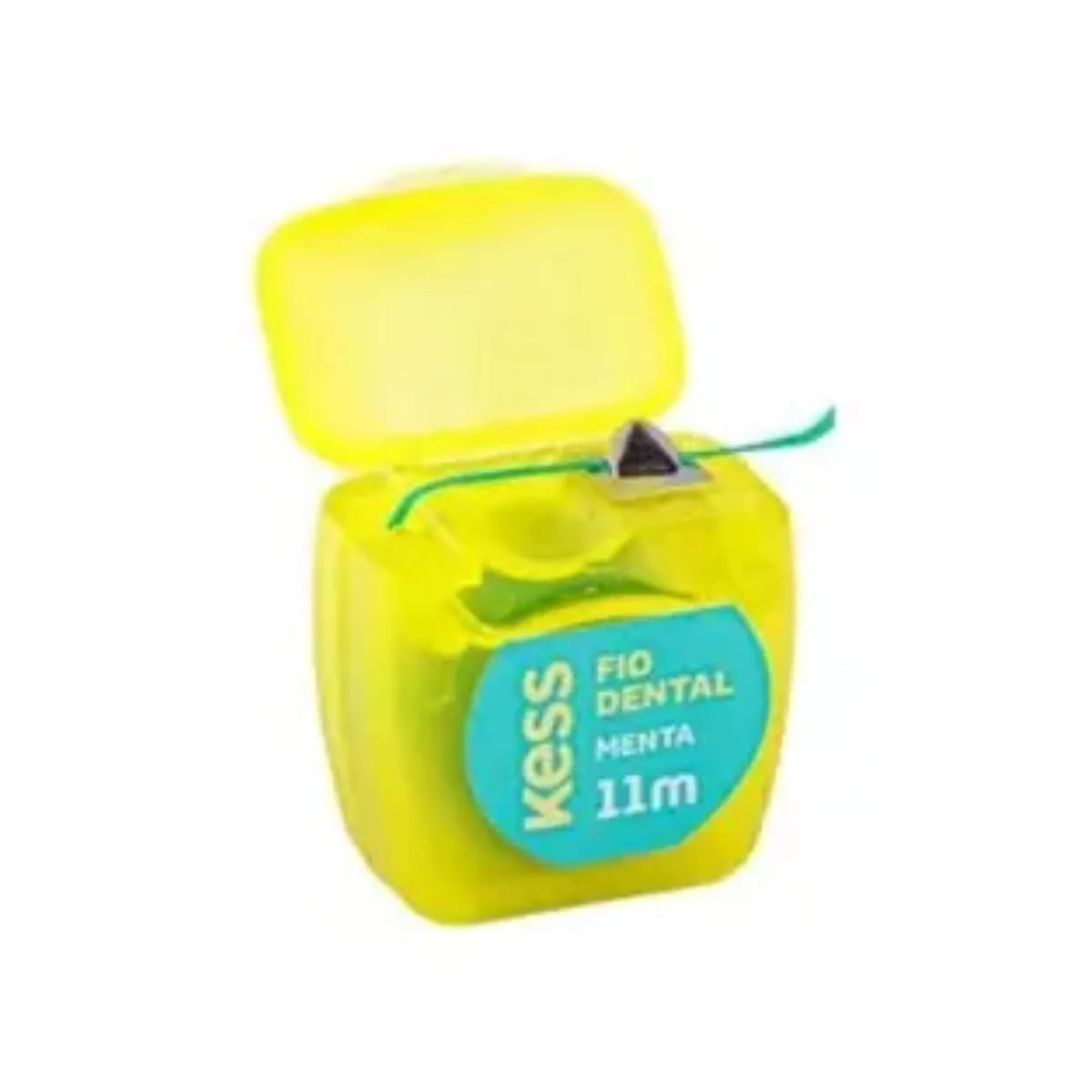 Kit 5 Fio Dental Encerado Menta Mini 11M - Kess