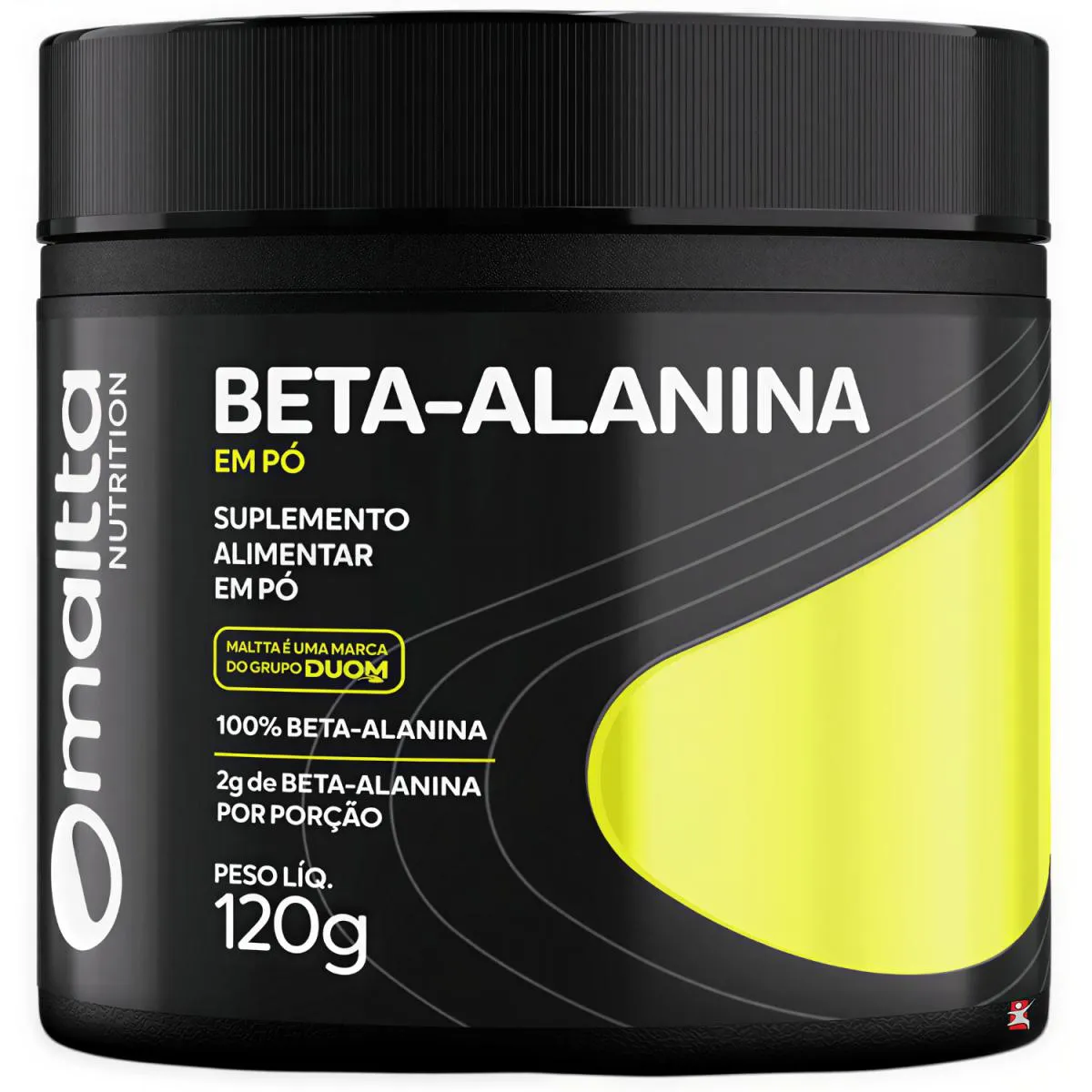 Beta-Alanina 100% Pura Concentrada 120G Pura - Maltta Nutrition