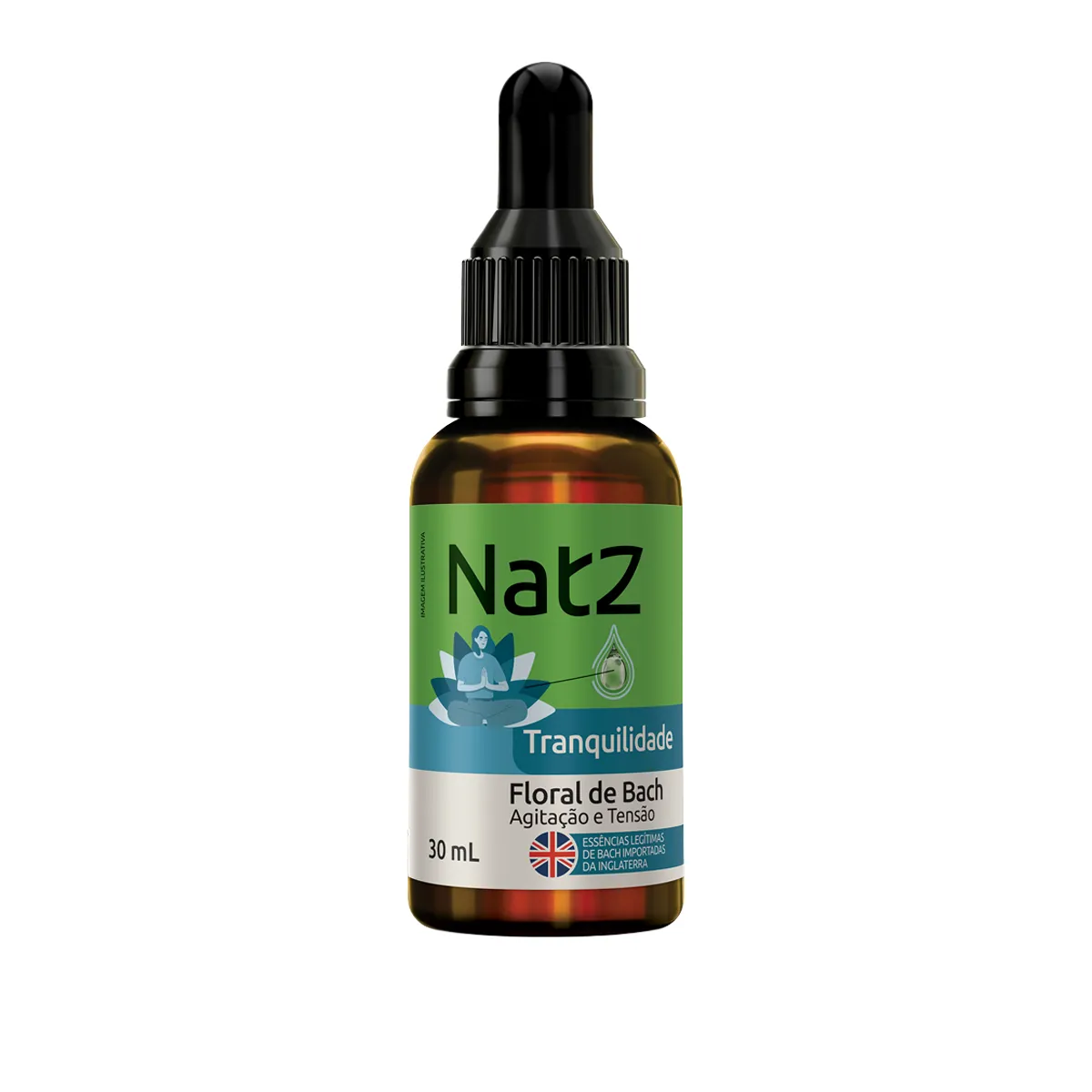 Floral de Bach Natz Tranquilidade para Agitação e Tensão 30ml