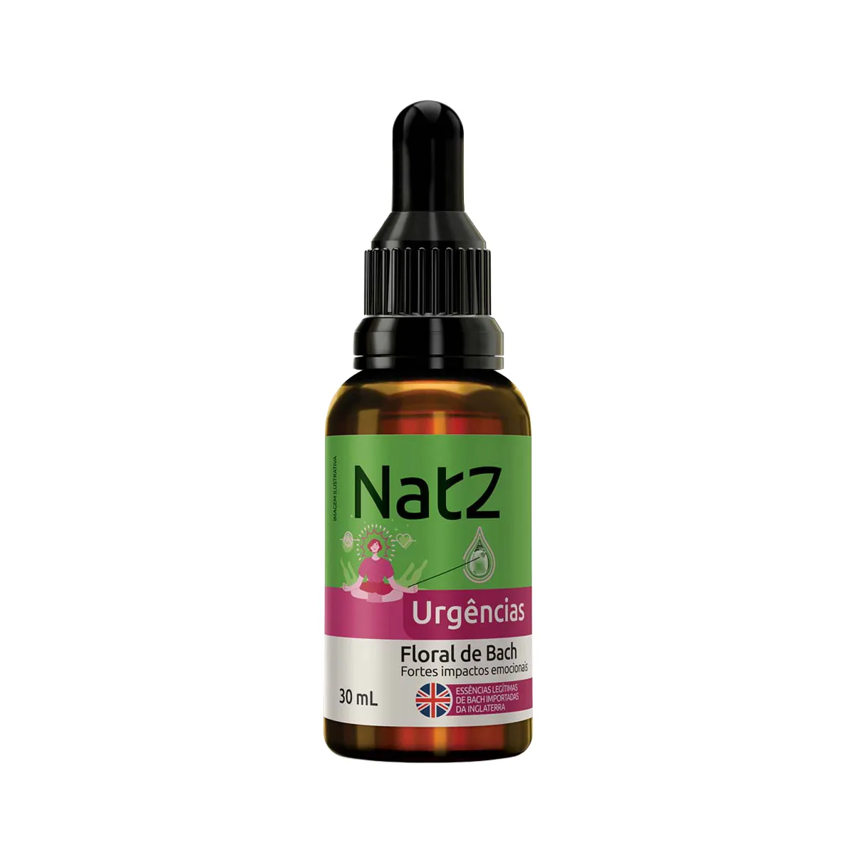 Floral de Bach Natz Urgências para Fortes Impactos Emocionais 30ml