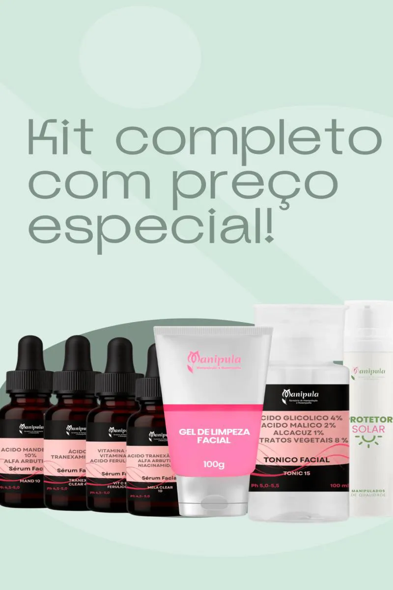 Kit Clareamento Avançado Skinlab - Quero Clarear Minha Pele!