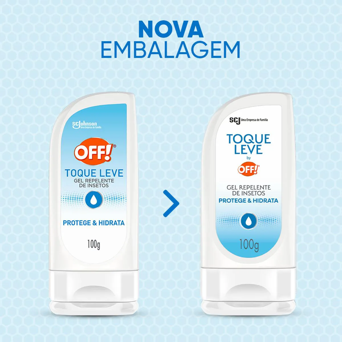 Repelente de Insetos Off! Toque Leve Icaridina Gel 100g