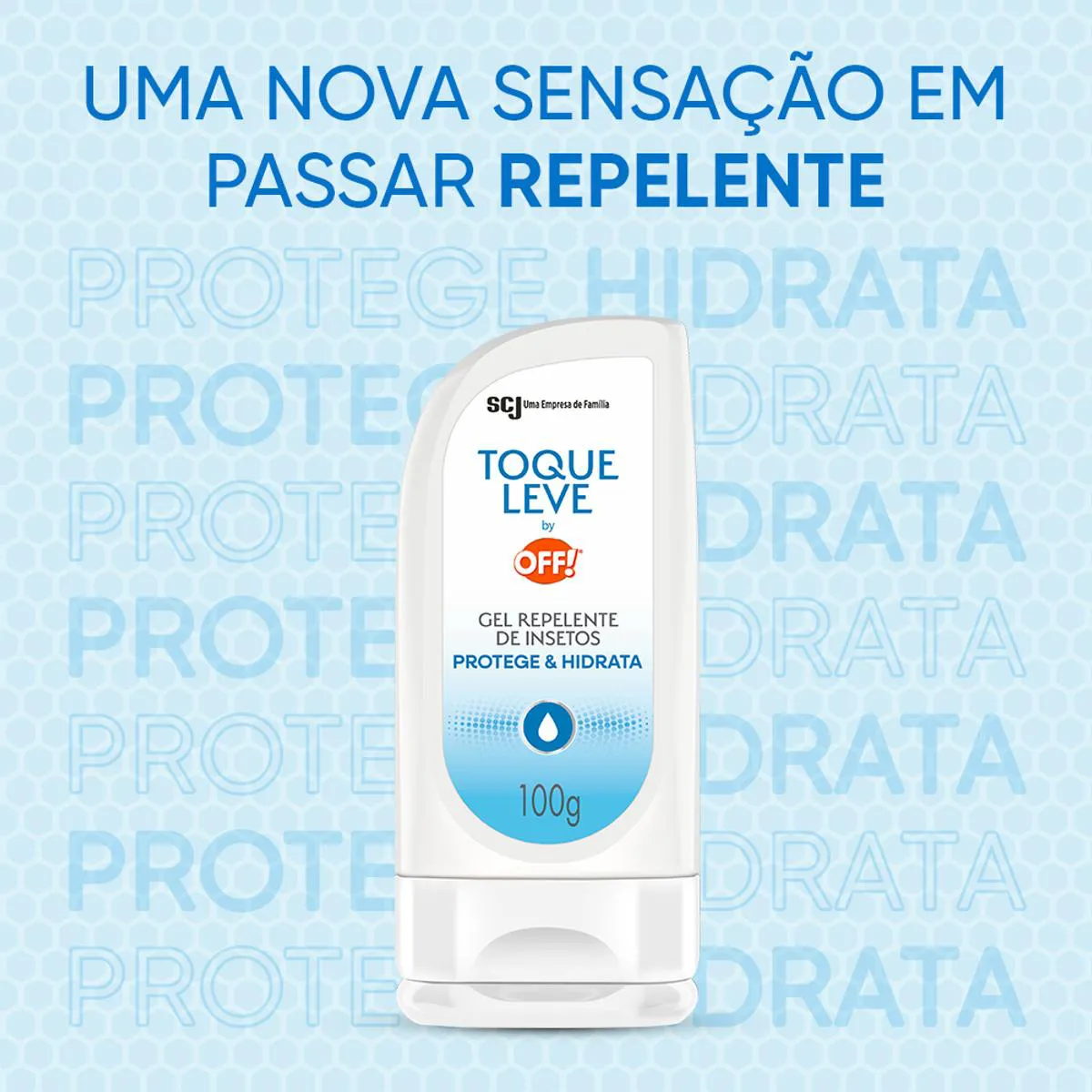 Repelente de Insetos Off! Toque Leve Icaridina Gel 100g