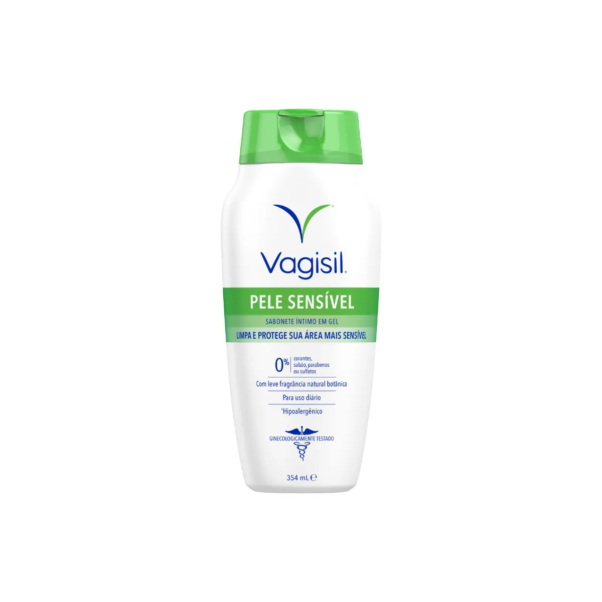 Sabonete Líquido Íntimo Vagisil Pele Sensível 354ml