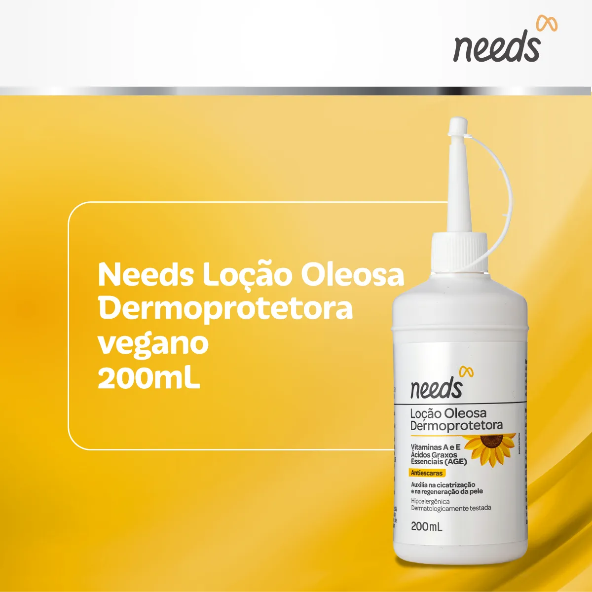 Loção Oleosa Dermoprotetora Needs 200ml