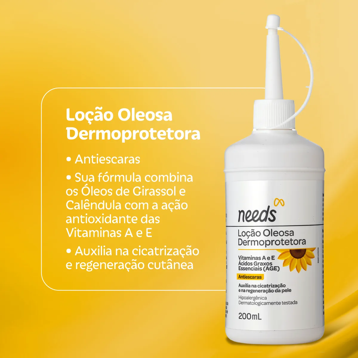 Loção Oleosa Dermoprotetora Needs 200ml