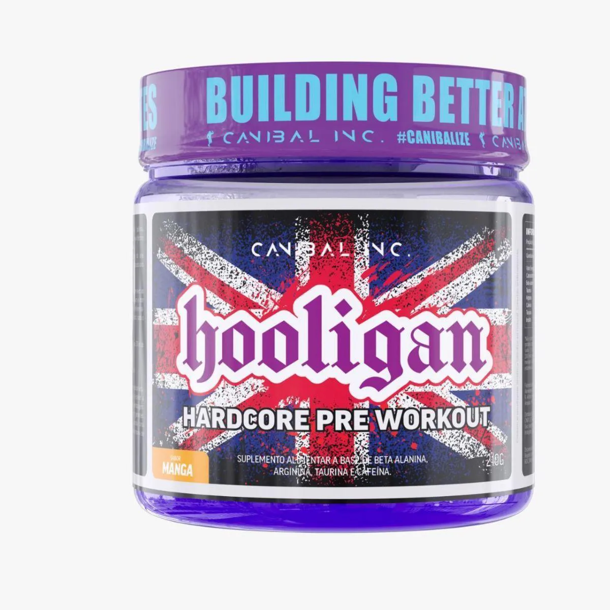Hooligan Pre Workout - 210G Manga - Canibal