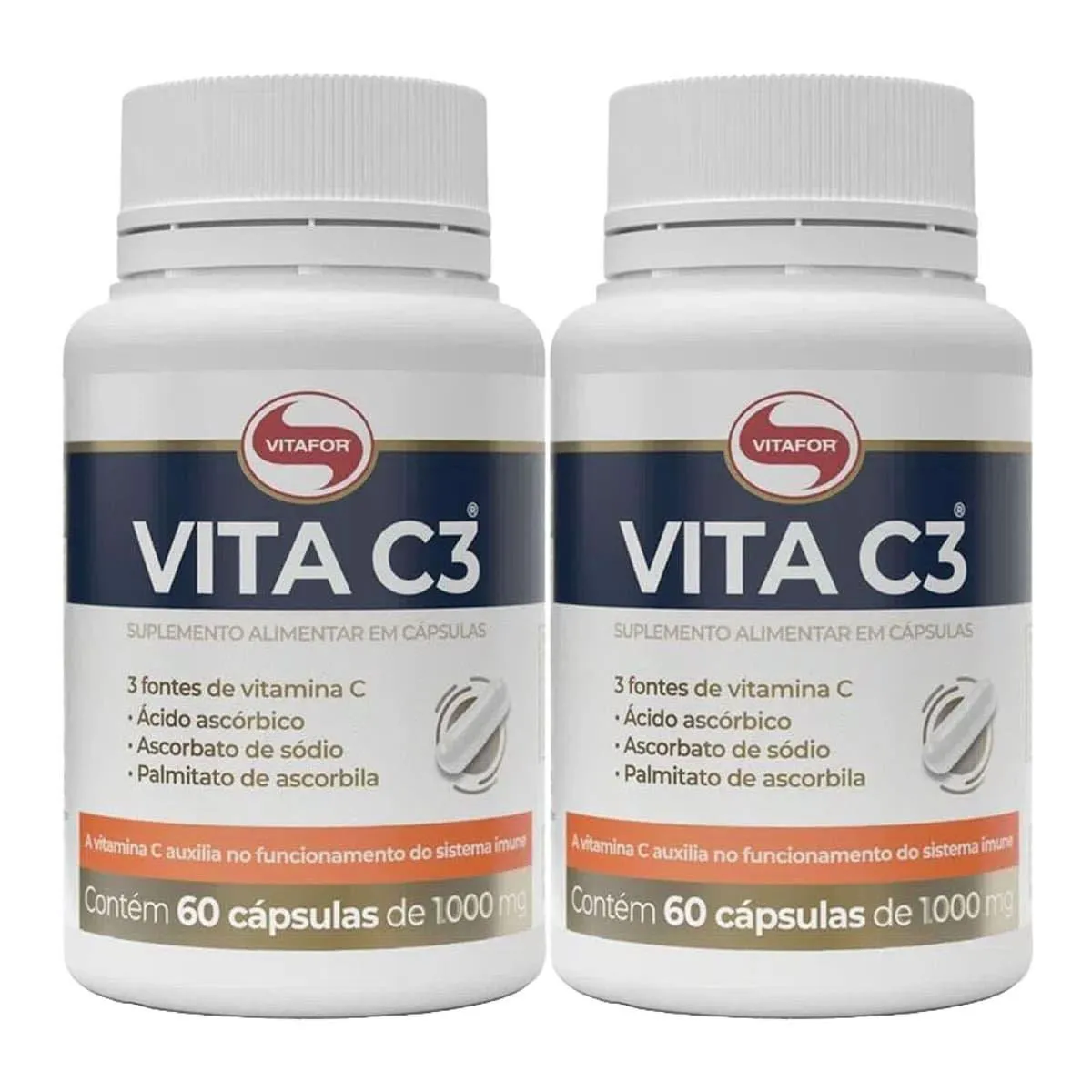 Kit 2X Vita C3 - 60 Cápsulas - Vitafor