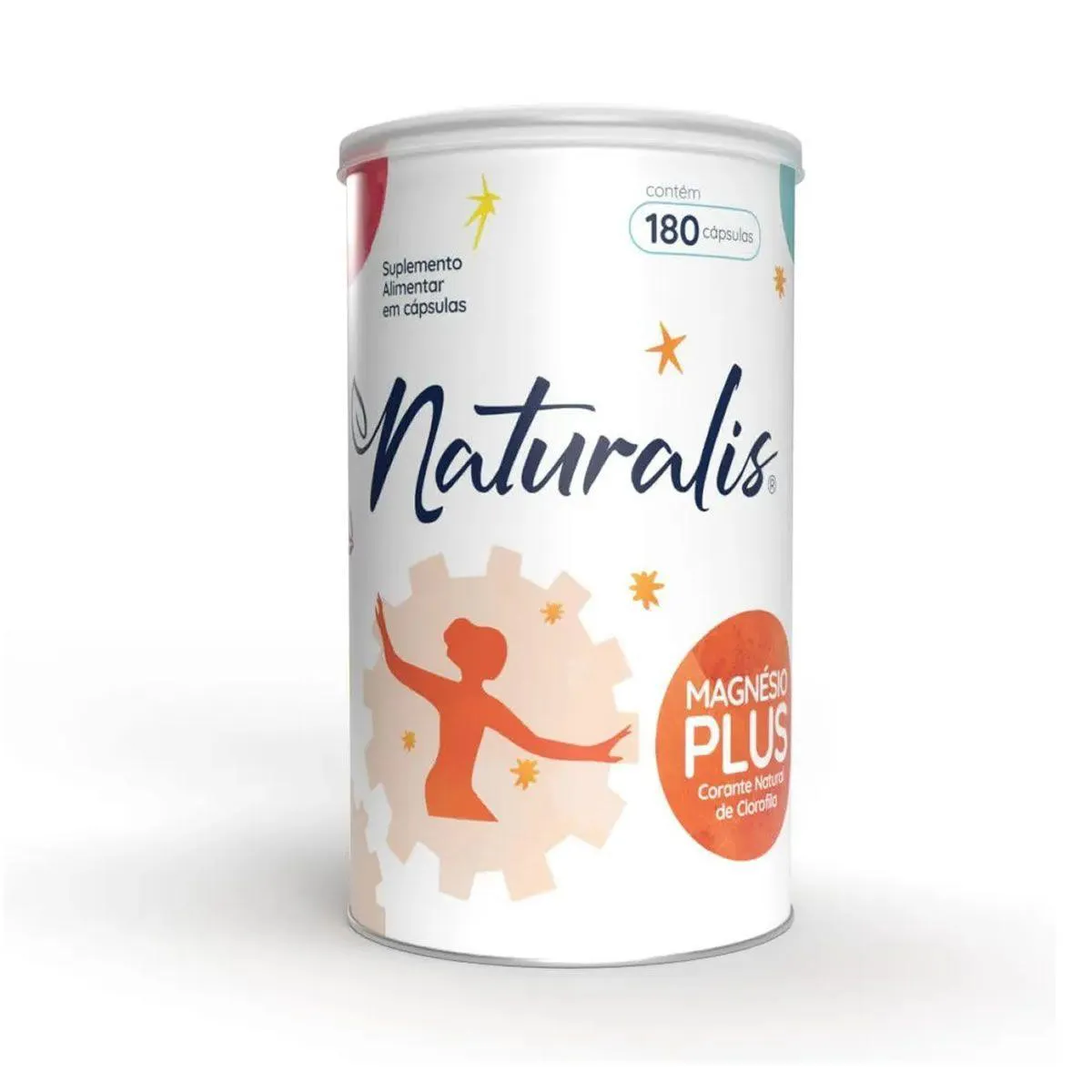 Magnésio Plus - 180 Cápsulas - Naturalis