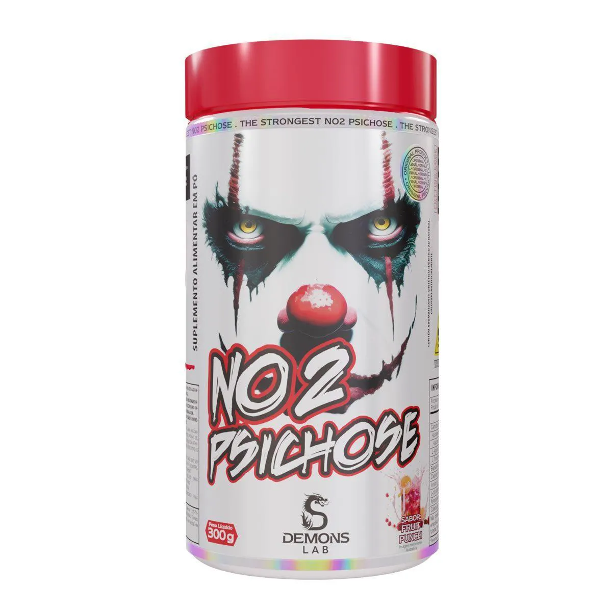 No2 Psichose - 300G Fruit Punch - Demons Lab