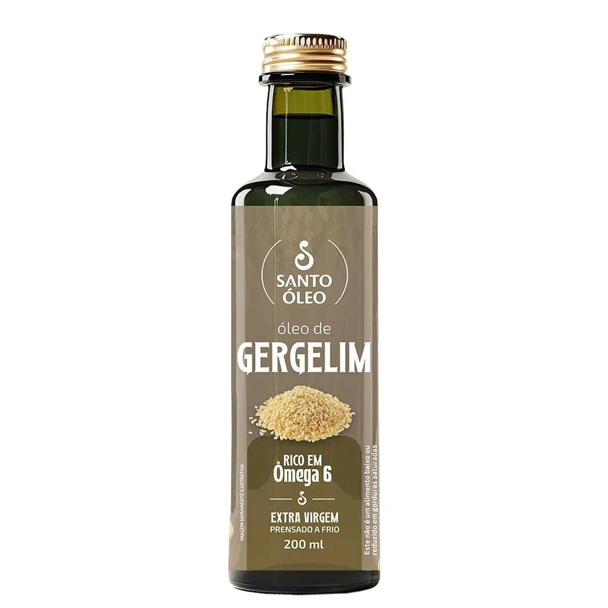 Oleo de Gergelim - 200Ml - Santo Óleo