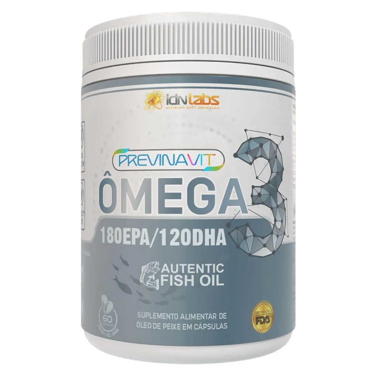 Ômega 3 - 60 Cápsulas Softgel - Idn Labs
