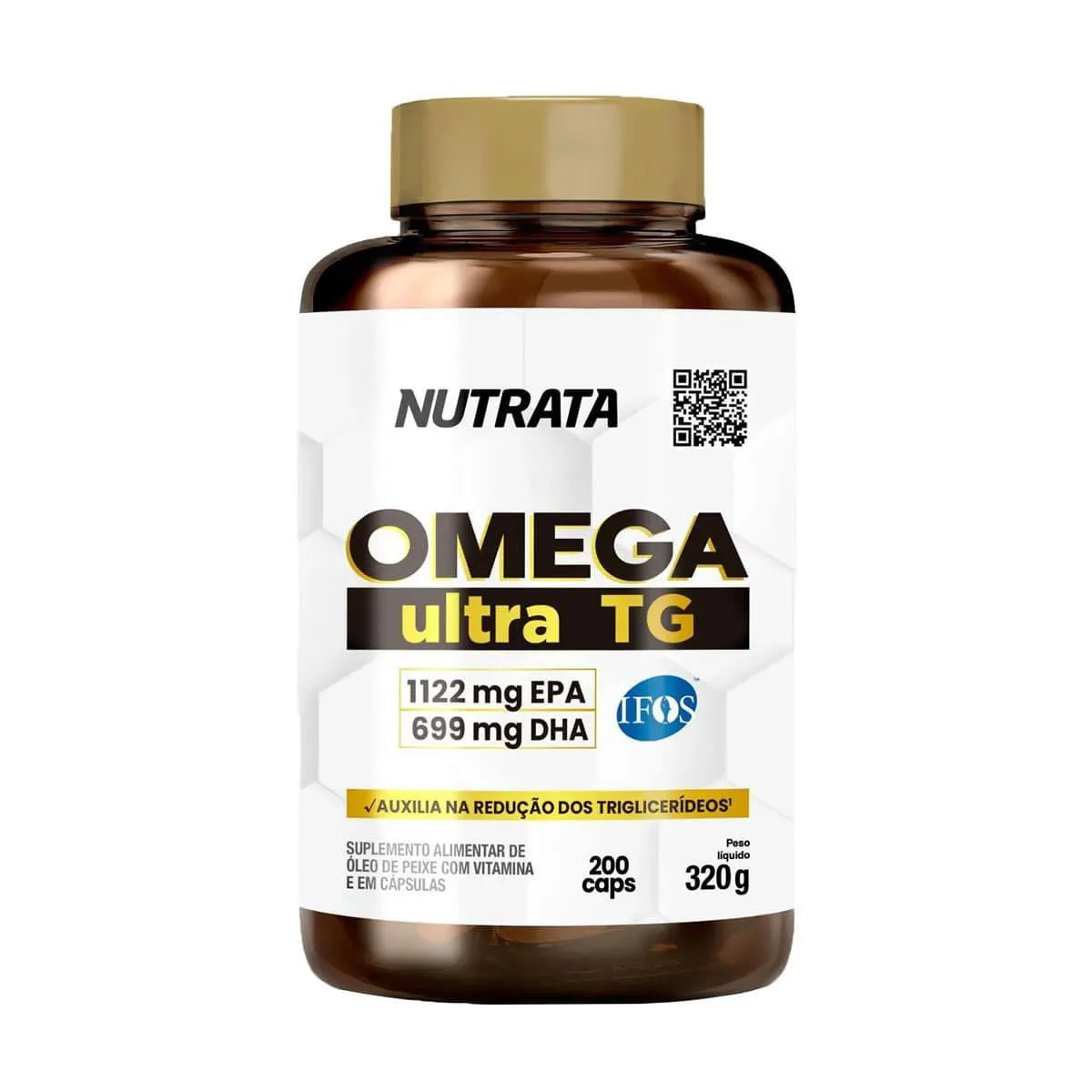 Ômega Ultra Tg - 200 Cápsulas - Nutrata