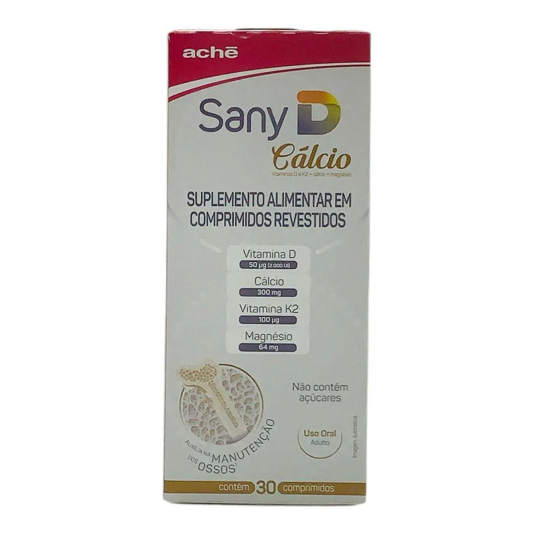 Sany D3 + K2 + Cálcio + Magnésio 30 Comprimidos