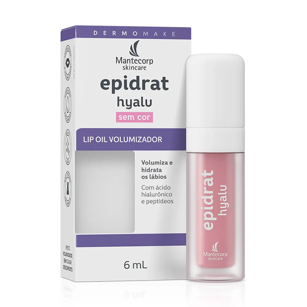 Kit C/ 3 Lip Oil - Epidrat Hyalu sem Cor