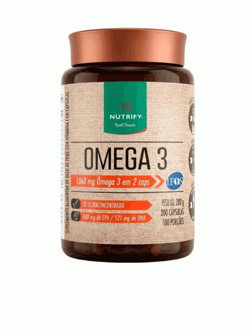 Ômega 3 1360Mg (200 Cápsulas) - Padrão: Único