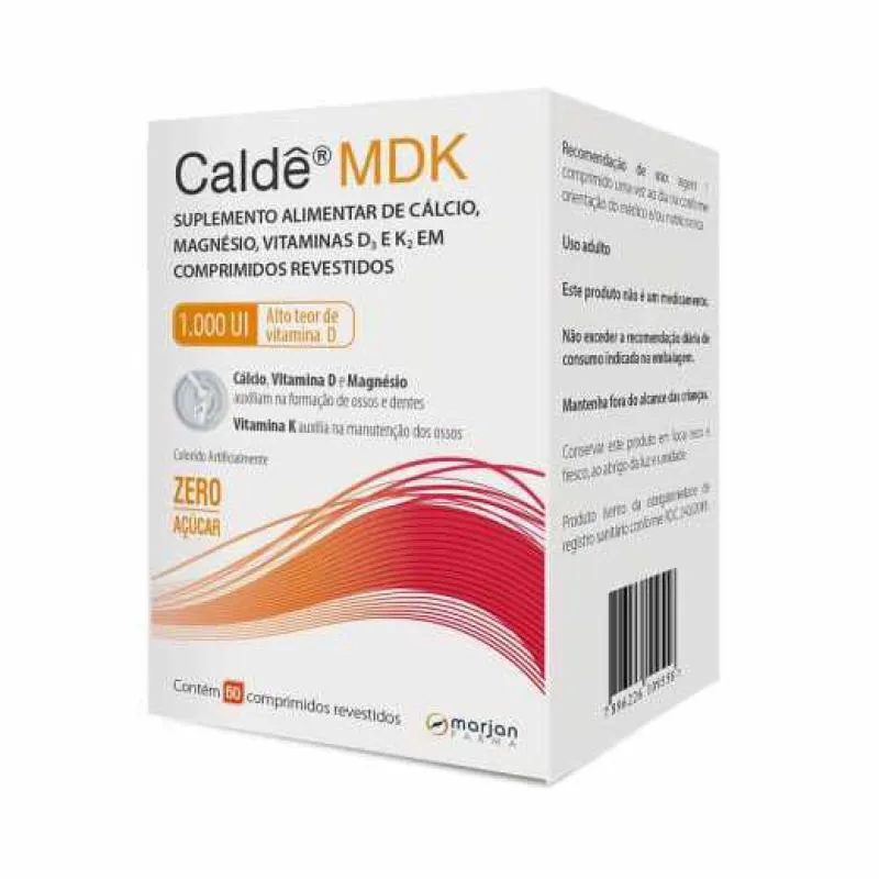 Caldê Mdk 1.000Ui 60 Comprimidos Revestidos