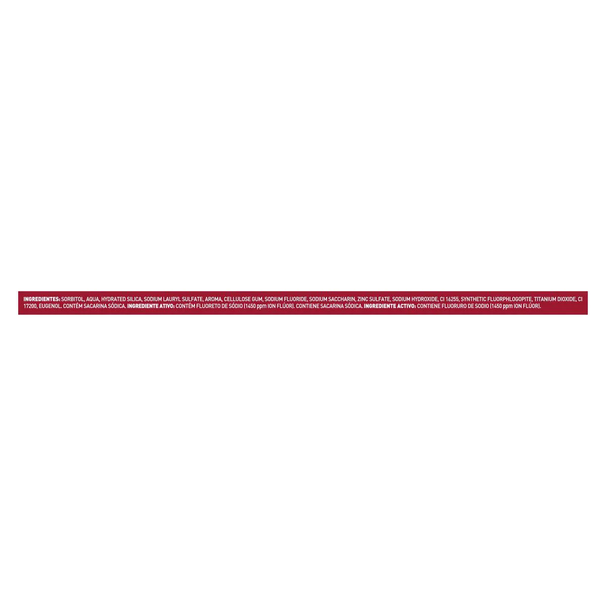 Gel Dental Closeup Proteção 360° Fresh Red Hot 90g