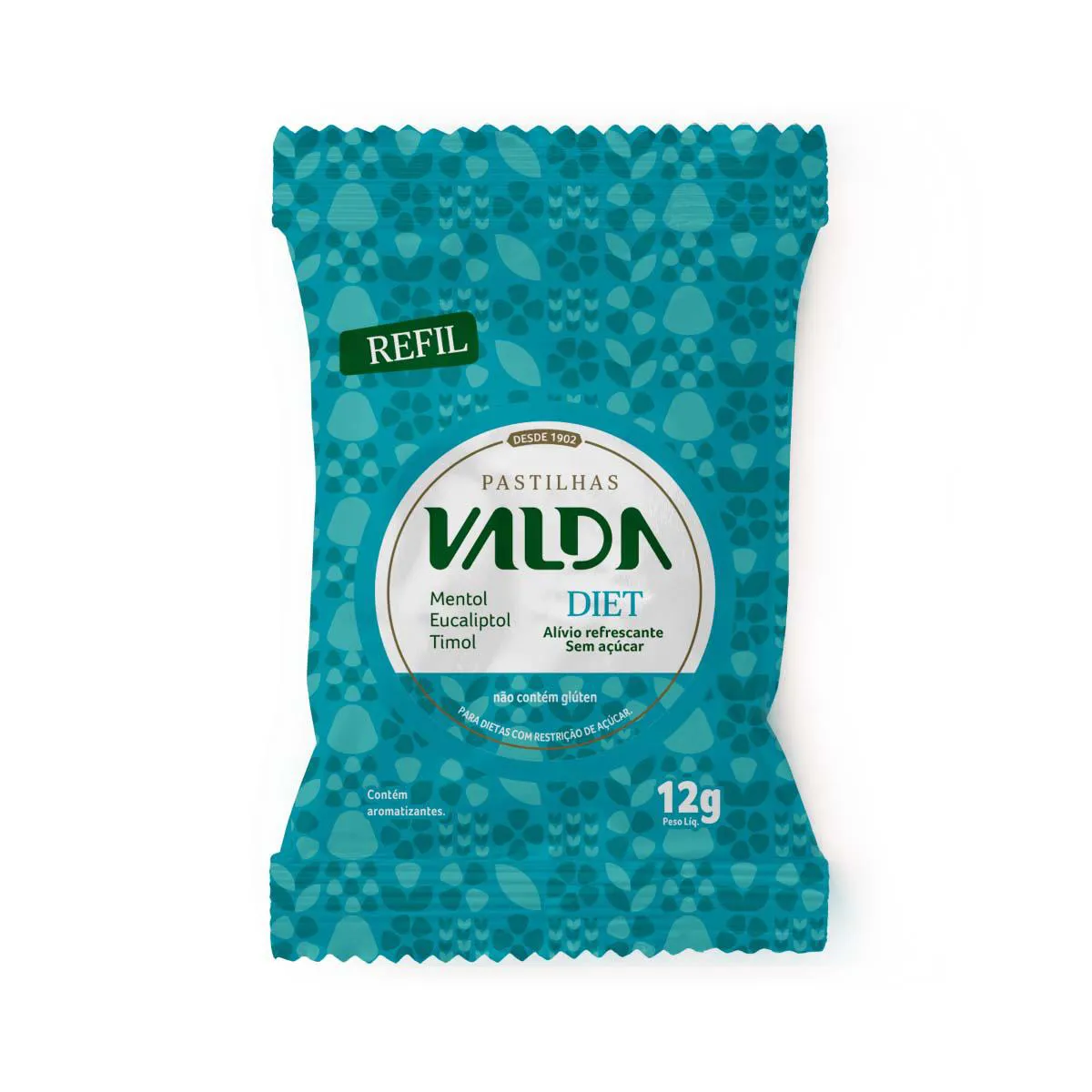 Chiclete Valda Classic Tablete 6 Unidades