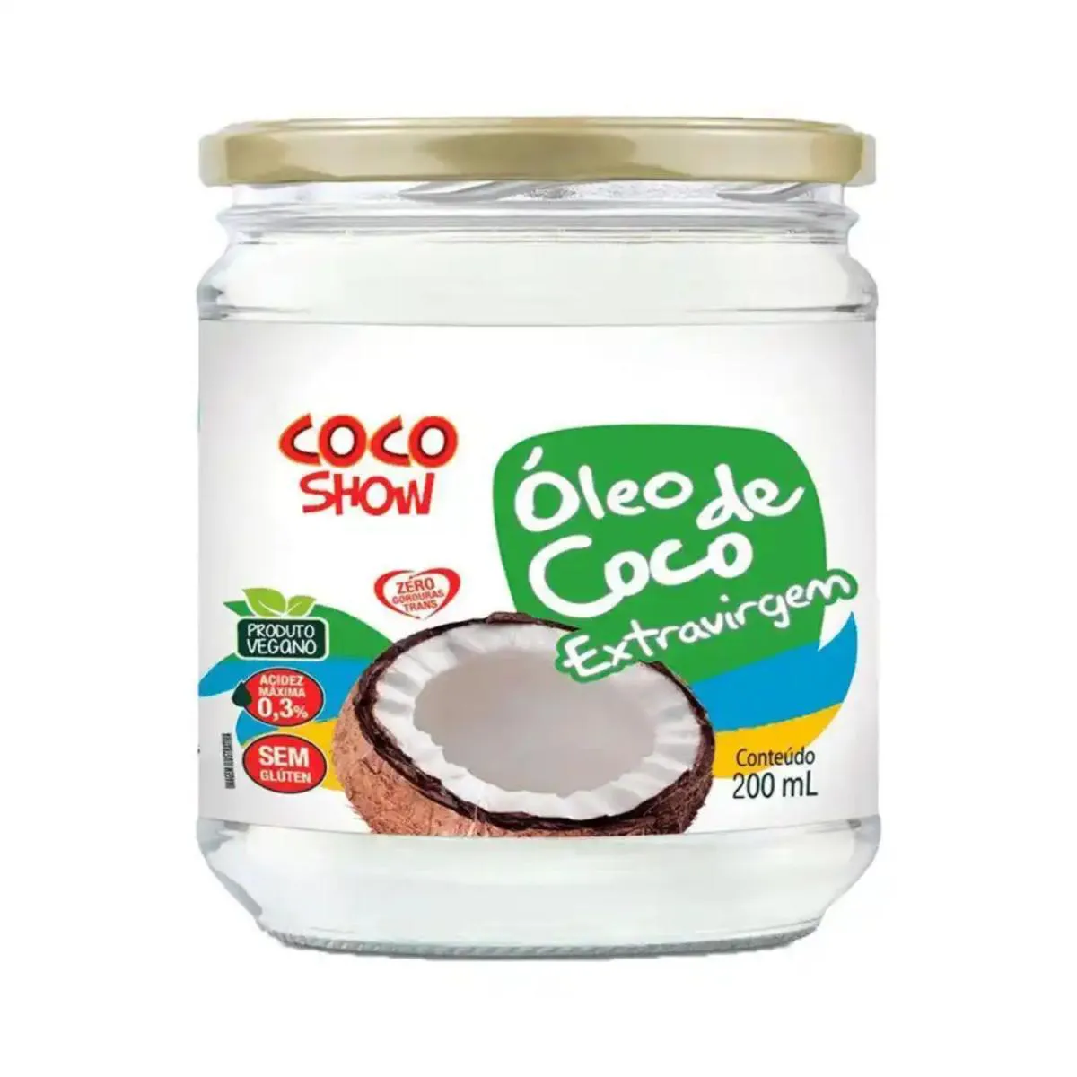 Óleo de Coco Extravirgem 200Ml – Coco Show