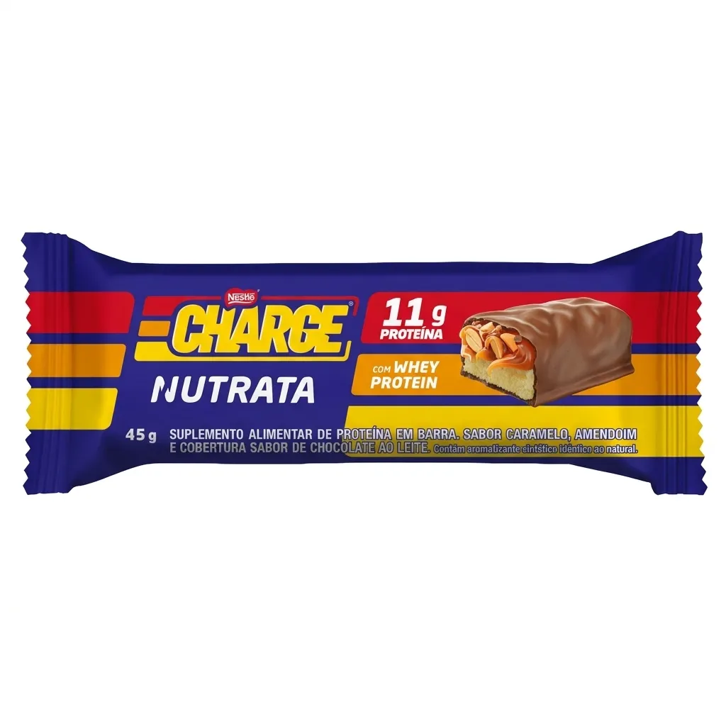 Barra de Proteína Nutrata Charge 45g
