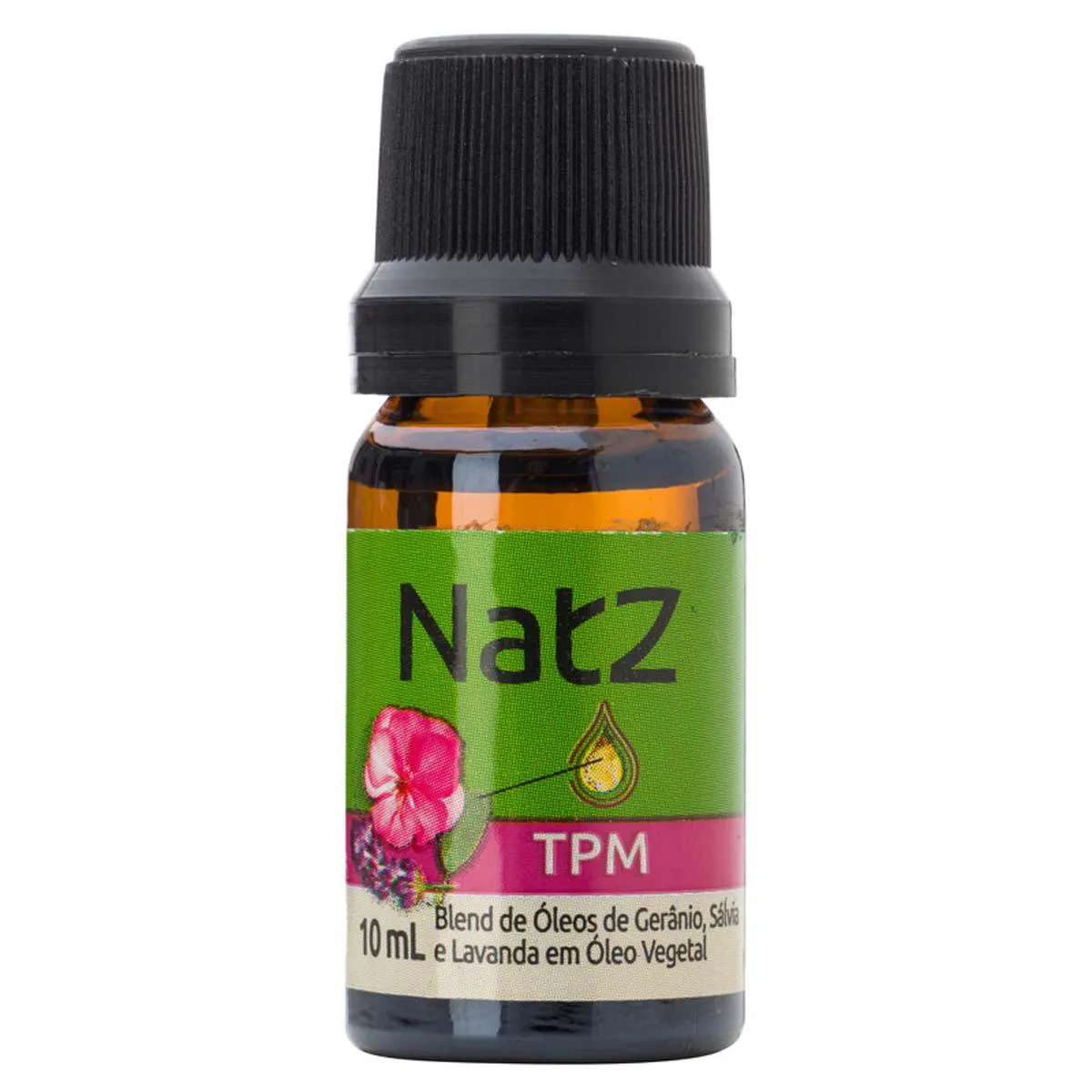 Óleo Essencial Natz TPM Gerânio, Sálvia e Lavanda 10ml