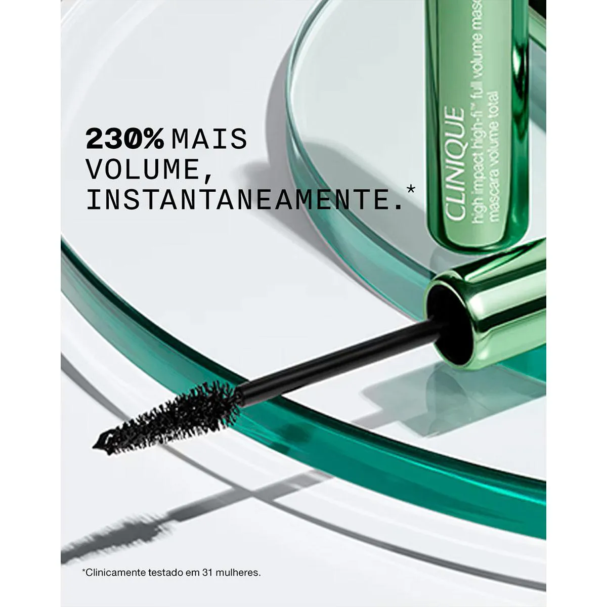 Máscara de Cílios Clinique High Impact High-Fi 10ml - Black Brown