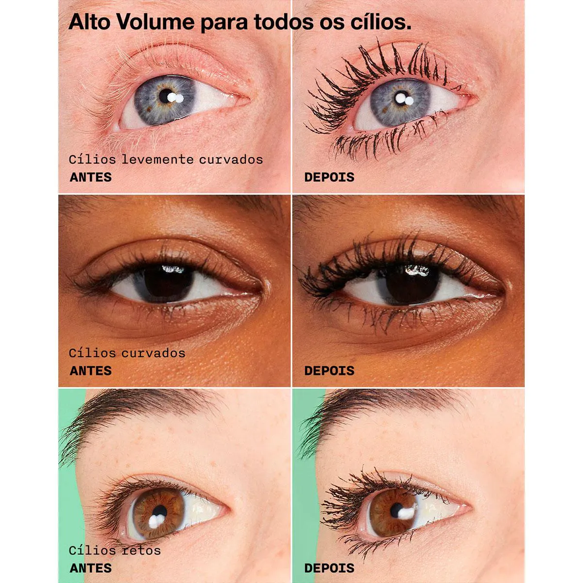 Máscara de Cílios Clinique High Impact High-Fi 10ml - Black Brown