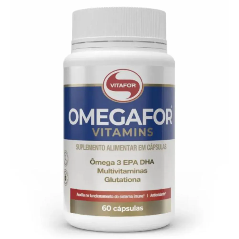 Omegafor Vitamins Vitafor 60 Cápsulas