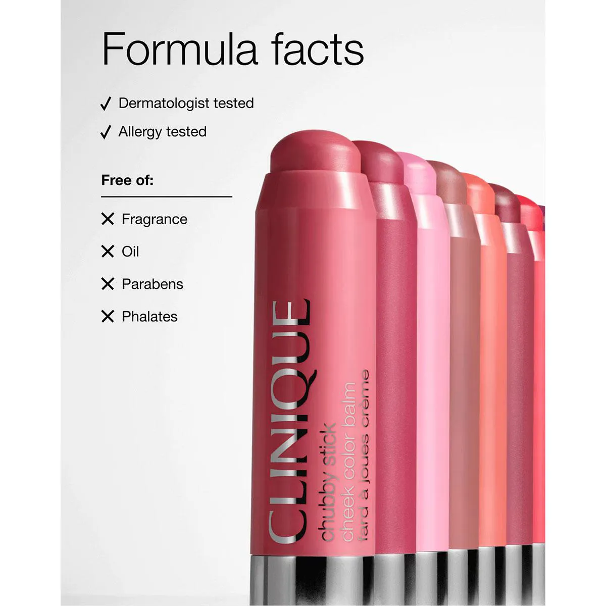 Blush em Bastão Clinique Chubby Stick 6g - Grandest Guava