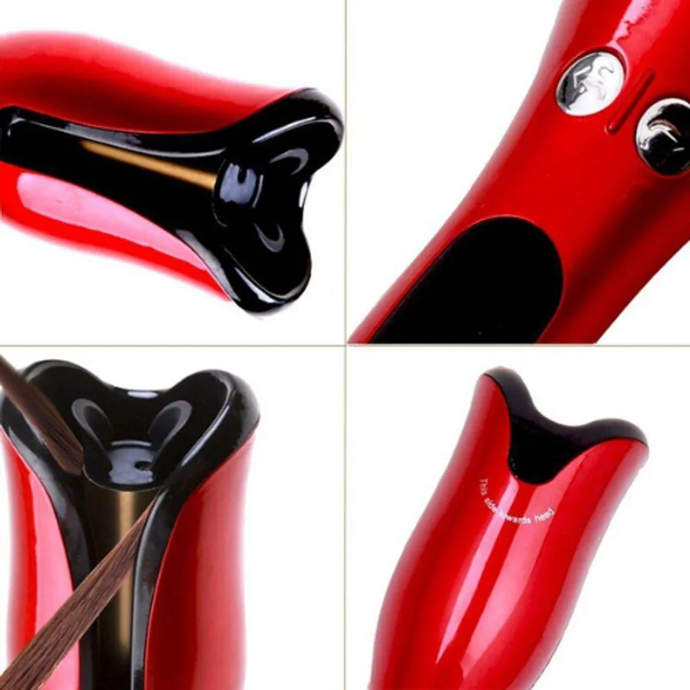 Modelador de Cachos Spin N Curl Ceramic 25W Bivolt Vermelho