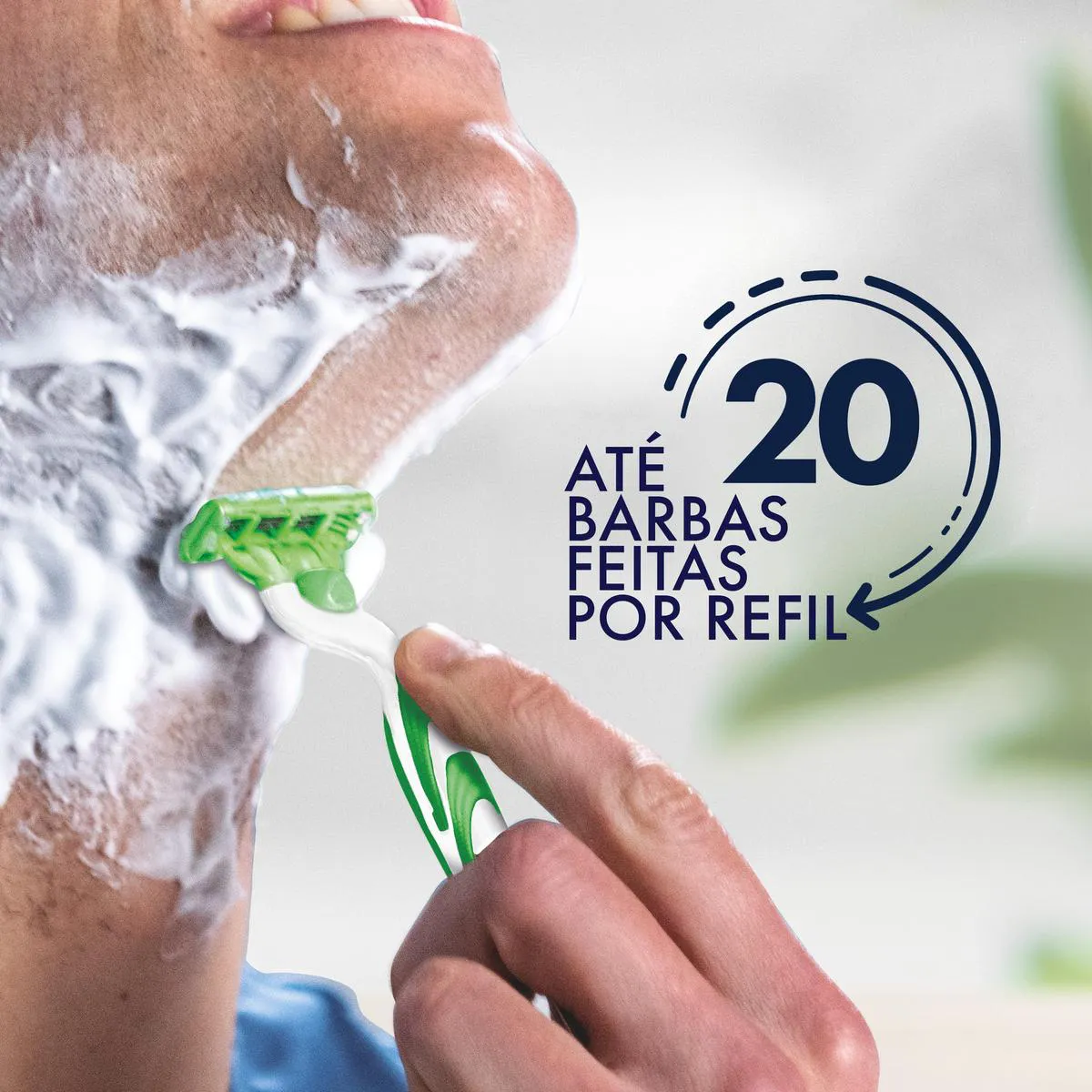 Carga para Aparelho de Barbear Gillette Mach3 Sensitive com 4 unidades