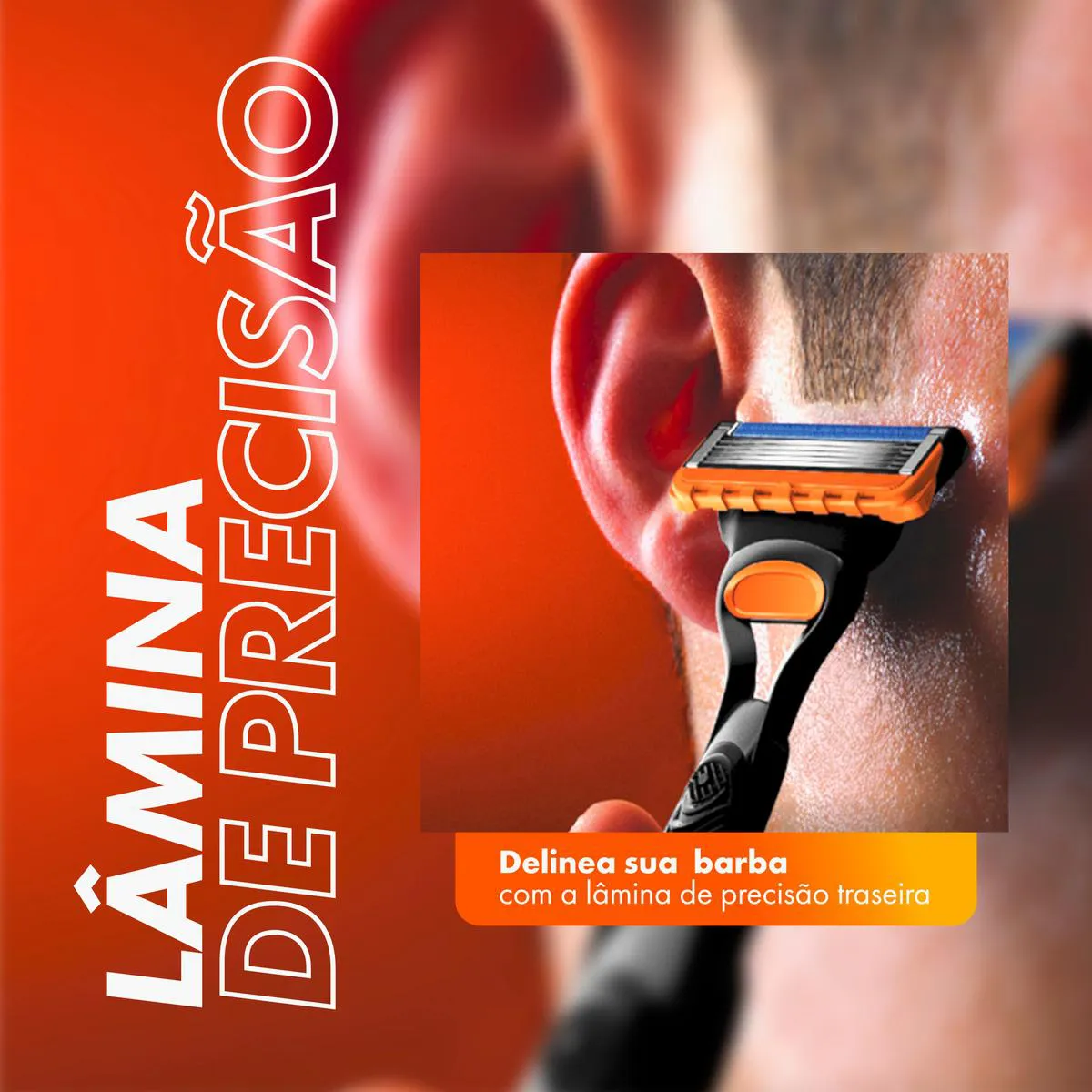Carga para Aparelho de Barbear Gillette Fusion 5 - 4 unidades