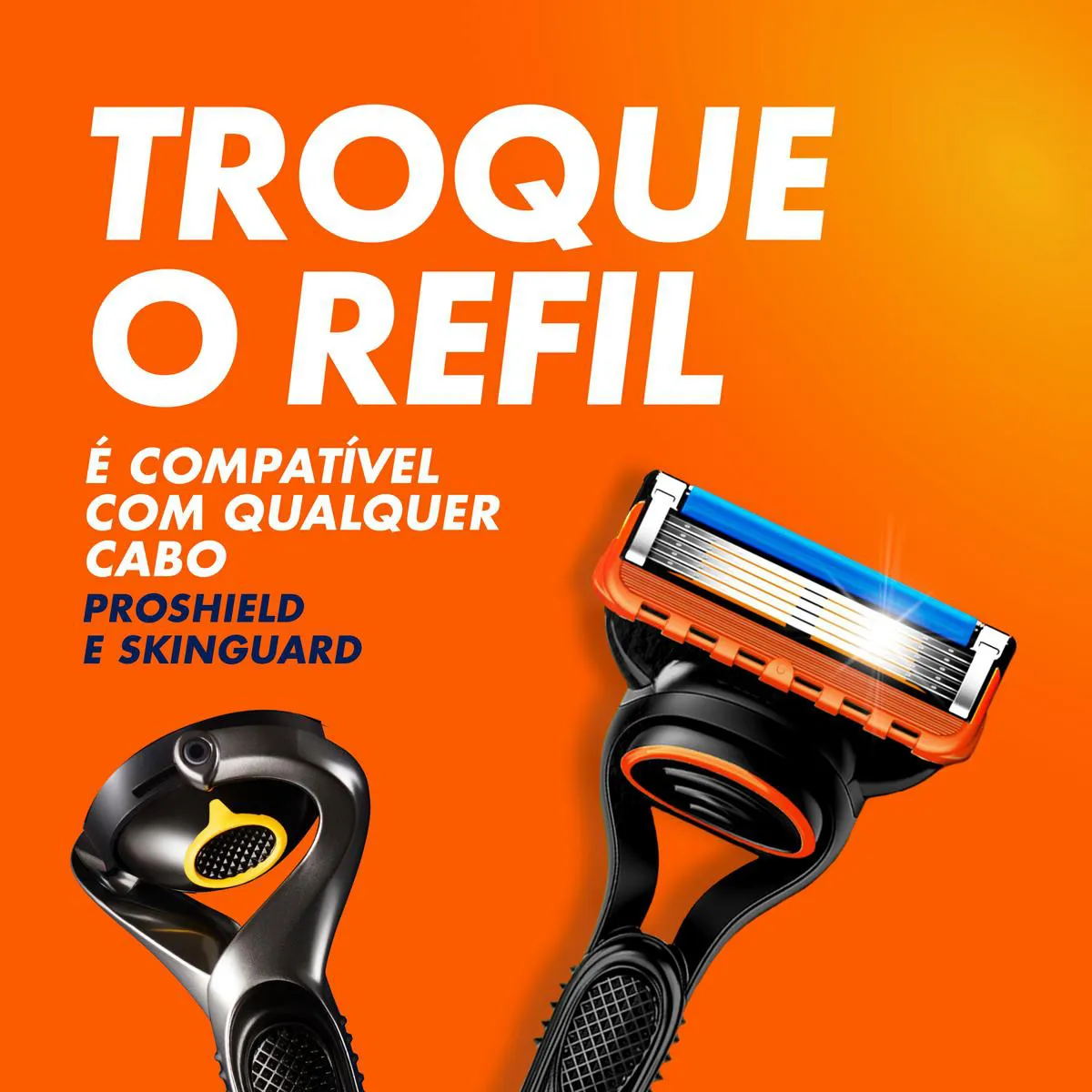 Carga para Aparelho de Barbear Gillette Fusion 5 - 4 unidades