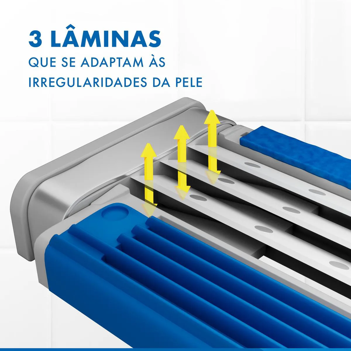 Barbeador Gillette Prestobarba 3 Comfortgel 8 unidades