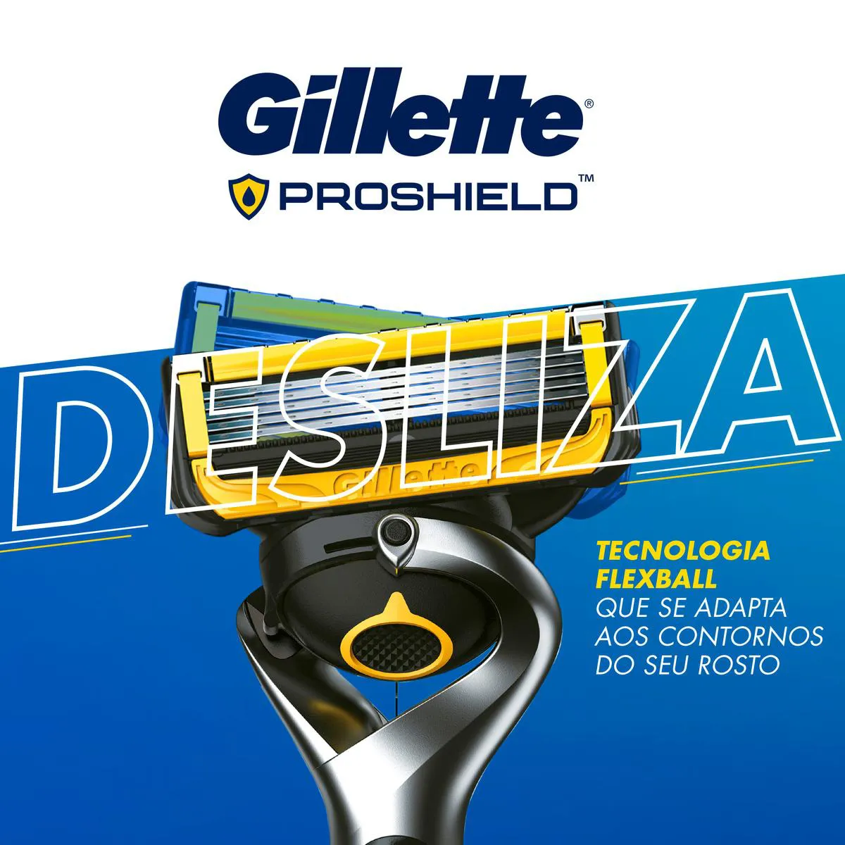 Carga para Aparelho de Barbear Gillette Proshield 4 unidades