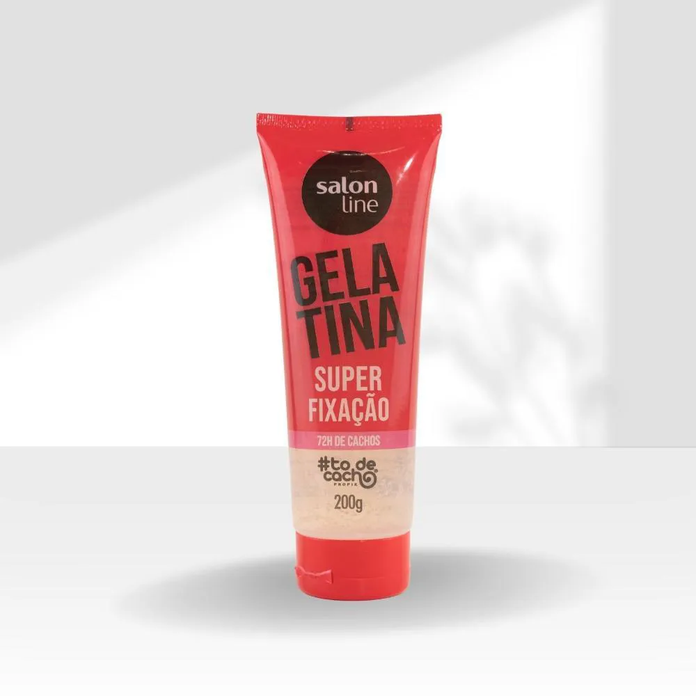 Gelatina Capilar Salon Line Super Fixação Cachos Definição 200 Ml