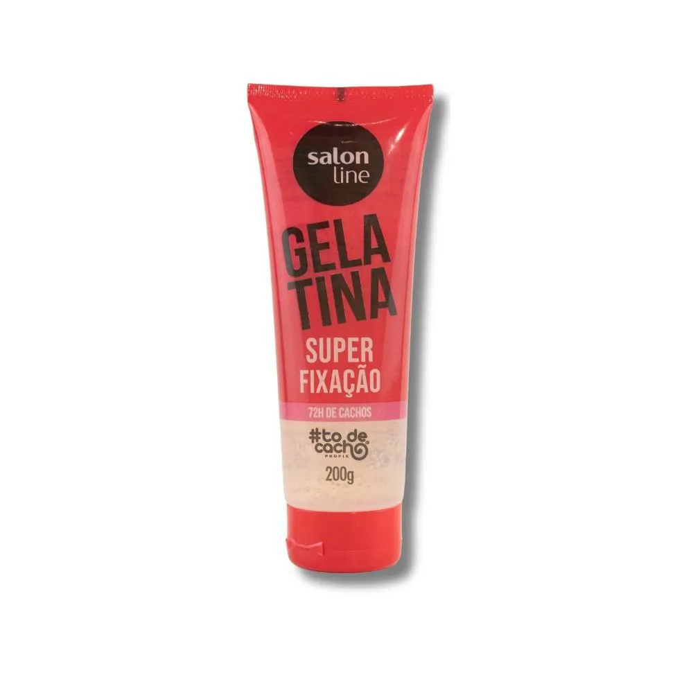 Gelatina Capilar Salon Line Super Fixação Cachos Definição 200 Ml