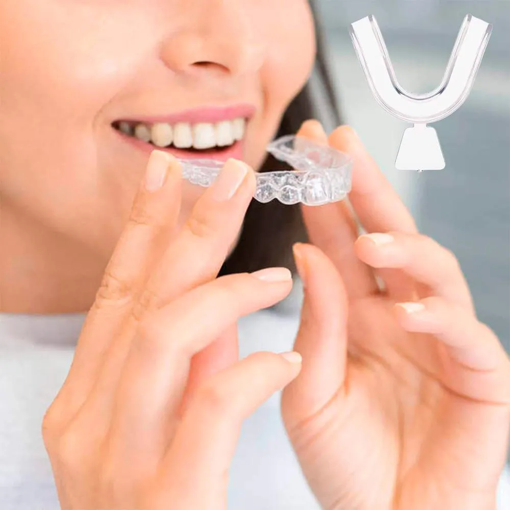 Kit 4 Moldeiras Clareamento Dental Termomoldável + 2 Cases