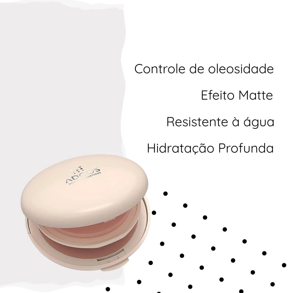 Adcos Pó Compacto 60Fps 3.0 Nude - 11G