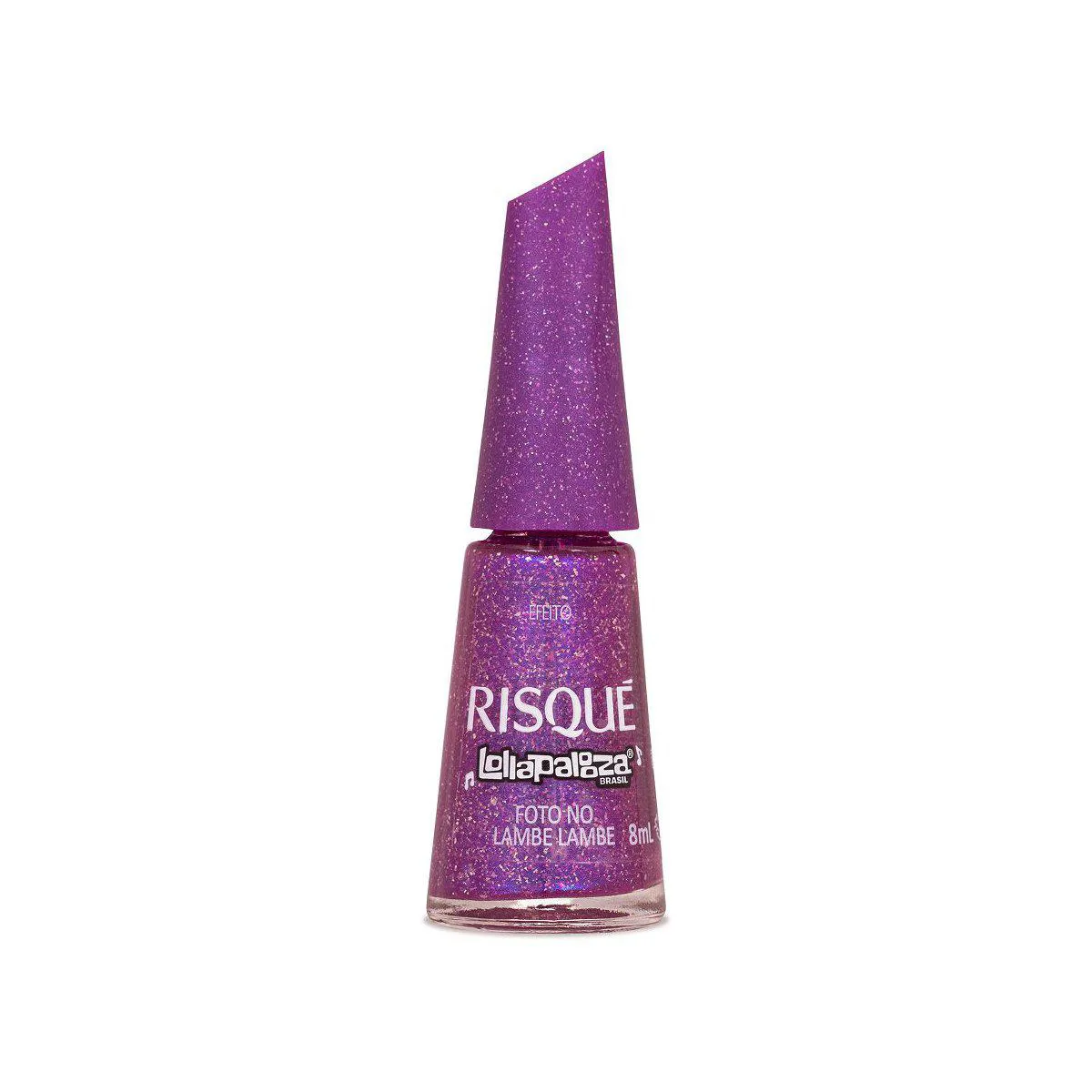 Esmalte Efeito Risqué Lollapalooza Foto no Lambe Lambe 8ml