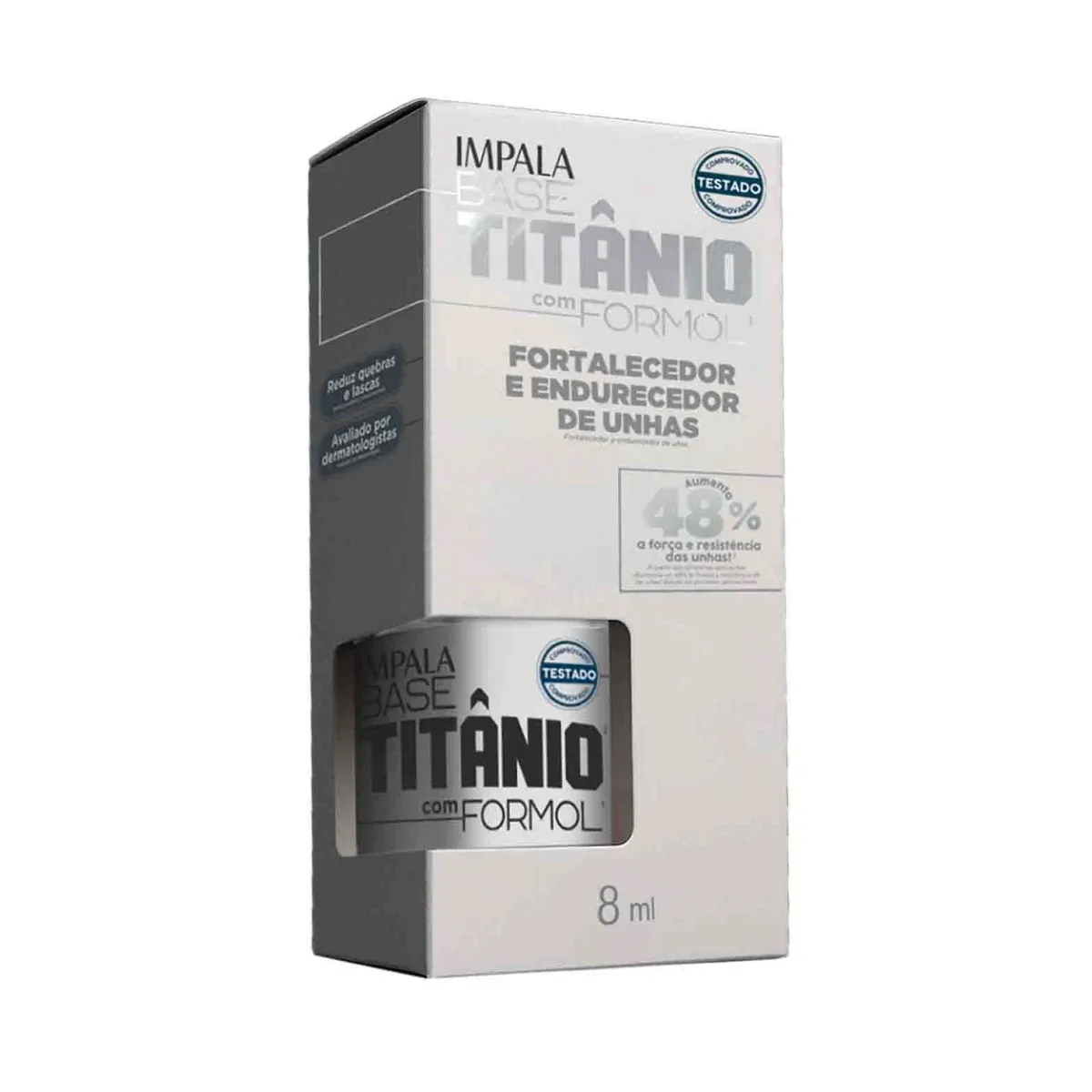 Base Fortalecedora Impala Titânio com Formol 8ml