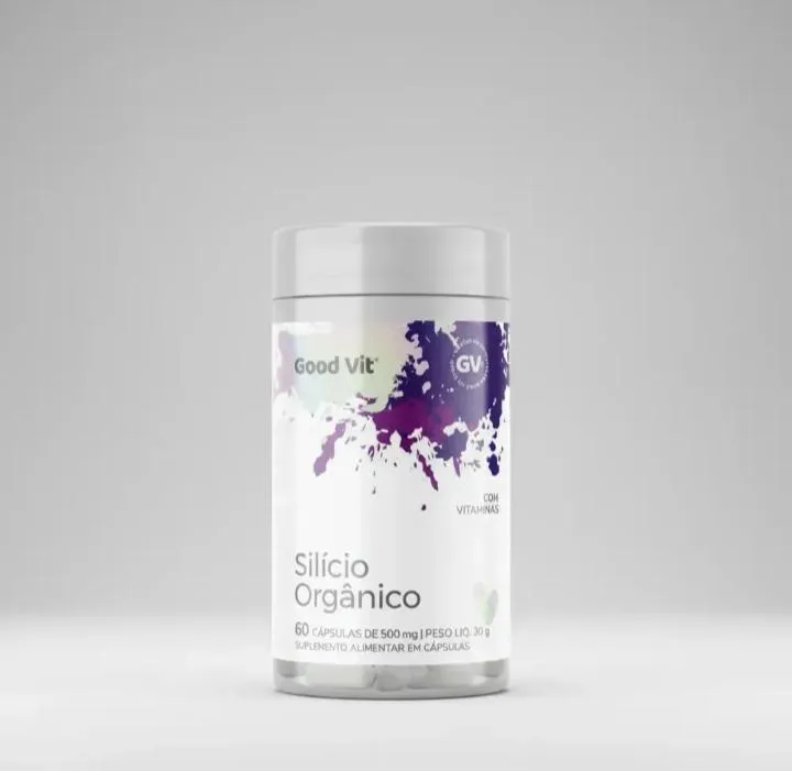 Silício Orgânico 500mg com 60 Cápsulas Good Vit