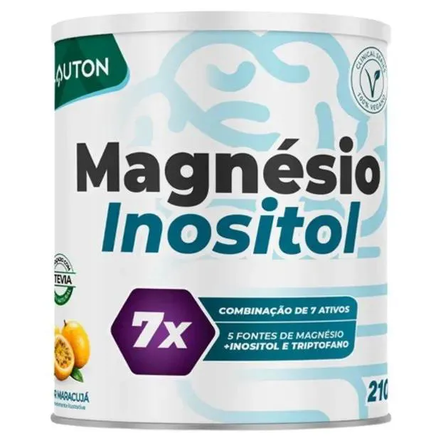 Magnésio Inositol + Triptofano 210g - Lauton Maracujá