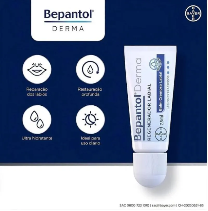 Bepantol Derma Regenerador Labial 7,5Ml